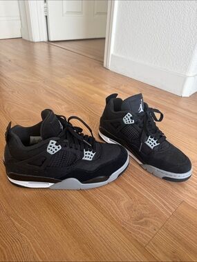 Jordan 4 Retro SE Black Canvas - Size 7.5 Men’s